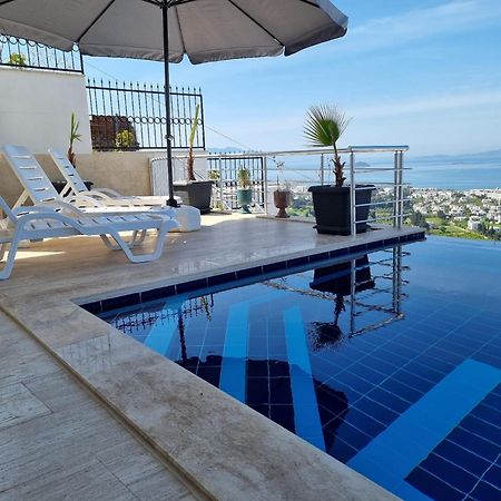Bodrum Eason Villa & House 350M2 Full Sea View With Private Infinity Pool Kültér fotó