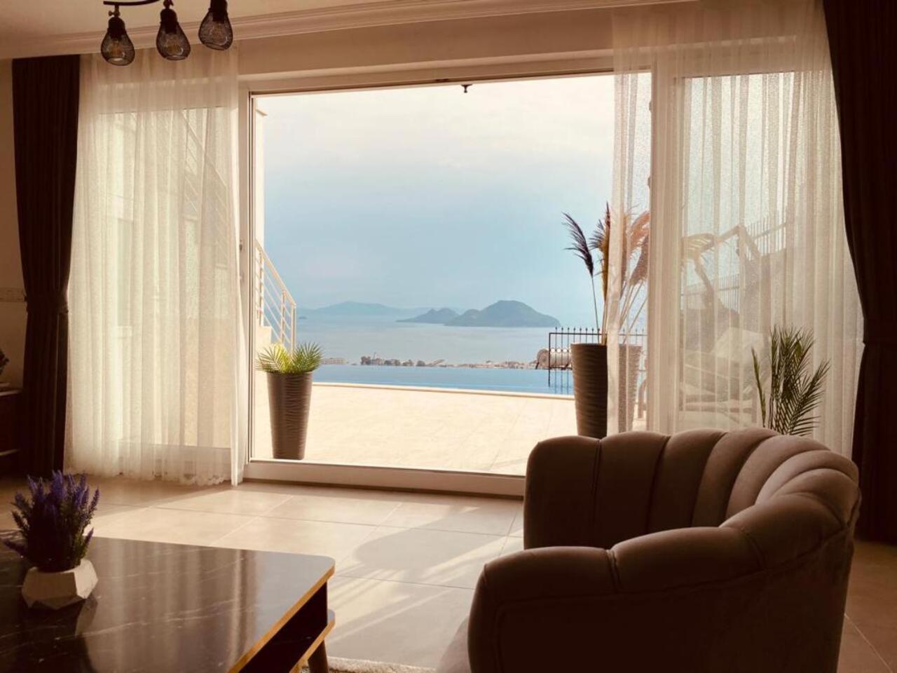 Bodrum Eason Villa & House 350M2 Full Sea View With Private Infinity Pool Kültér fotó