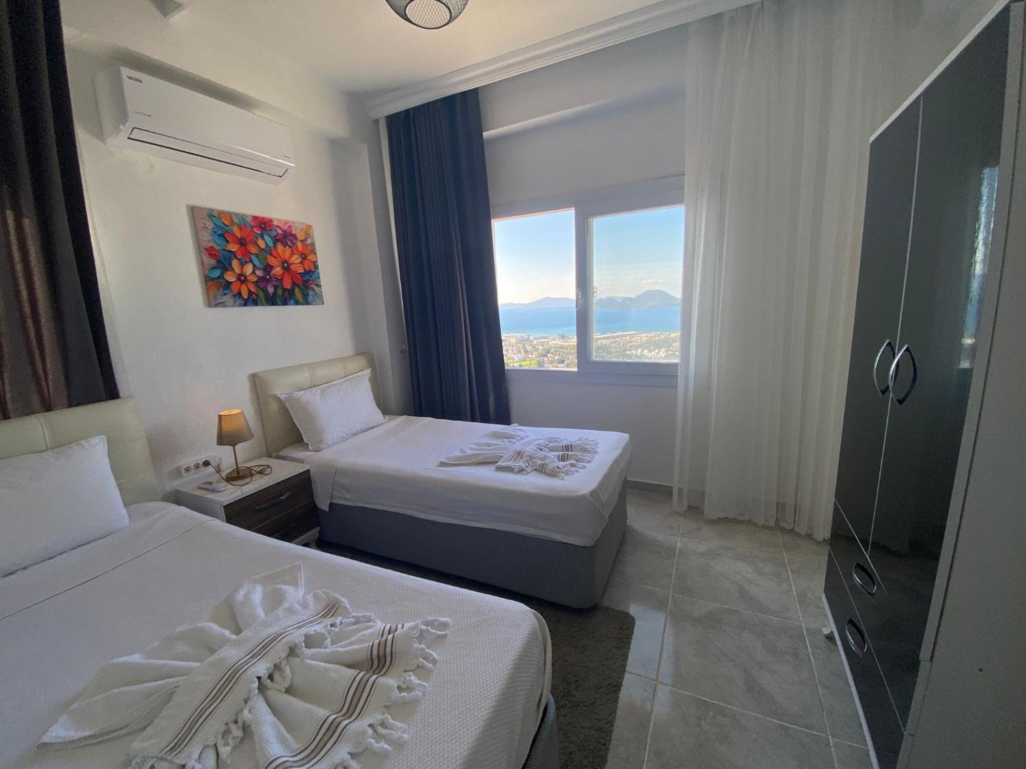 Bodrum Eason Villa & House 350M2 Full Sea View With Private Infinity Pool Kültér fotó